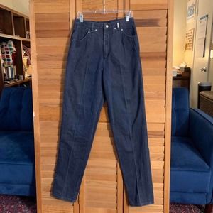 Vintage 90s High Waisted Navy Rocky Mountain Jeans 28"